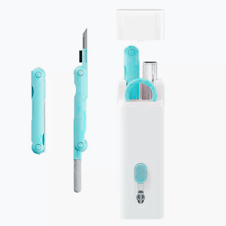 Cleaning kit, Airpods pro cleaning kit, Earbud cleaning kit tool, Cleaning Pen with Soft Brush and Microfiber Cloths, for Airpods, Wireless Earphones, Phone Charging Port, Earbuds, iPhone, iPad