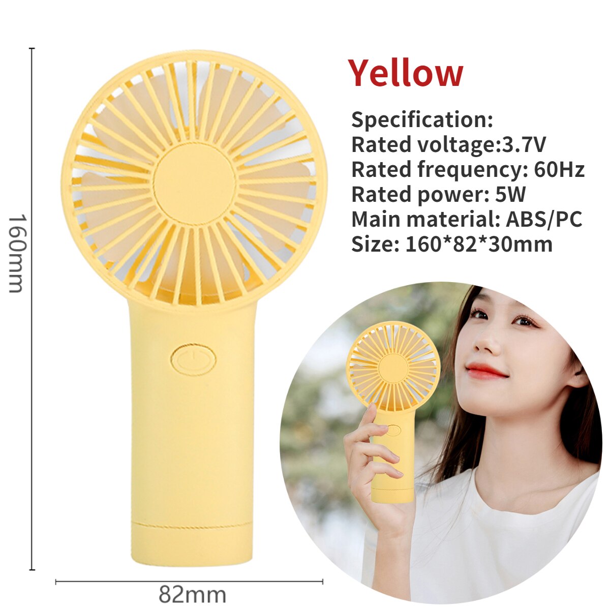 1.1 Portable Hanging Neck Fan Mini Electric Wireless Fan USB Rechargeable Bladeless Mute Fans Air Conditioning Cooler for Sports Fan