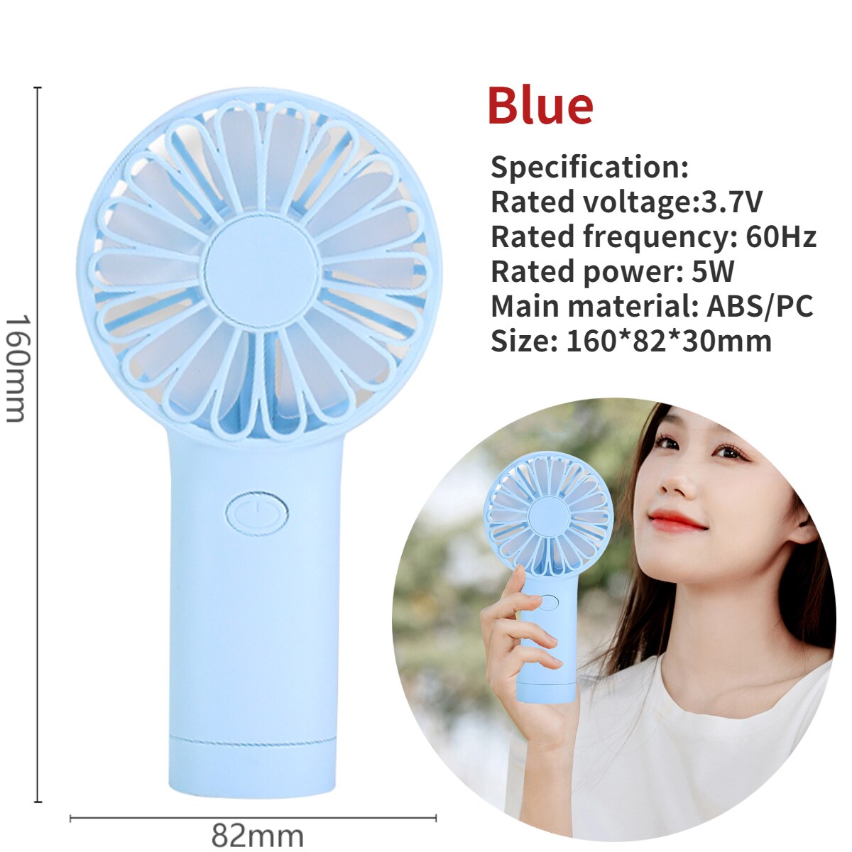 1.1 Portable Hanging Neck Fan Mini Electric Wireless Fan USB Rechargeable Bladeless Mute Fans Air Conditioning Cooler for Sports Fan