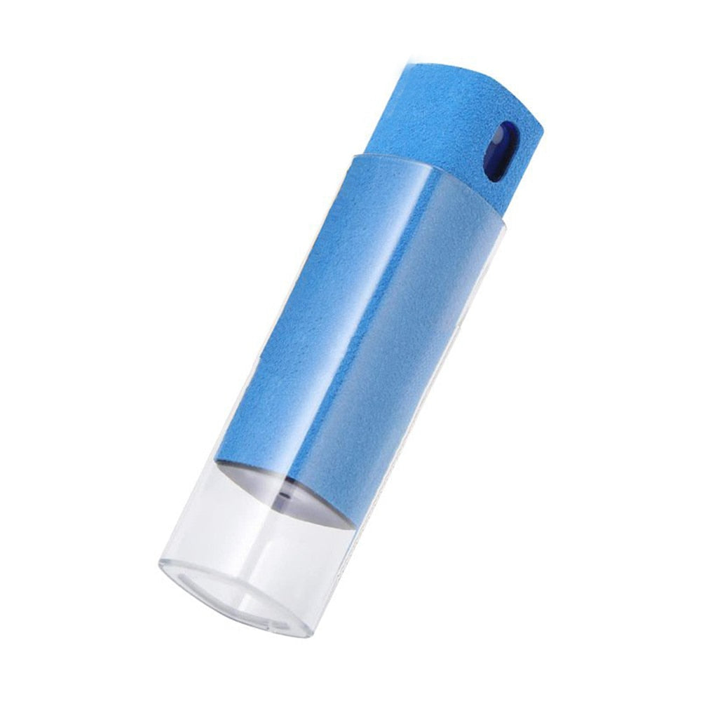 Phone Screen Cleaner Spray (2 In 1) Computer Screen Dust Removal Microfiber Cloth Set Cleaning Artifact Without Cleaning Liquid
