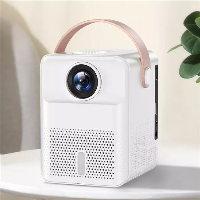 Mini Projector, 4K Mini Projector, 5G WiFi Mini Projector, Native 1080P Portable Projector with 5W Stereo Speaker, 9500L Brightness Home Theater Projector for Phone iOS/Android/Laptop/