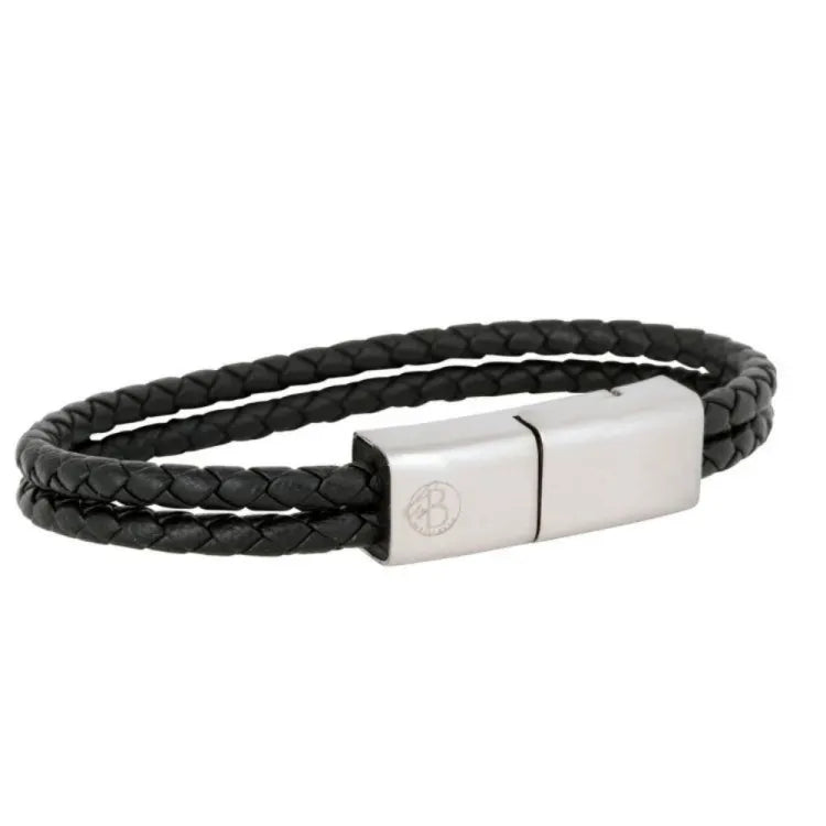 Leather Bracelet Charger USB Charging Cable Braided Cords USB Portable Travel Charger for iPhone